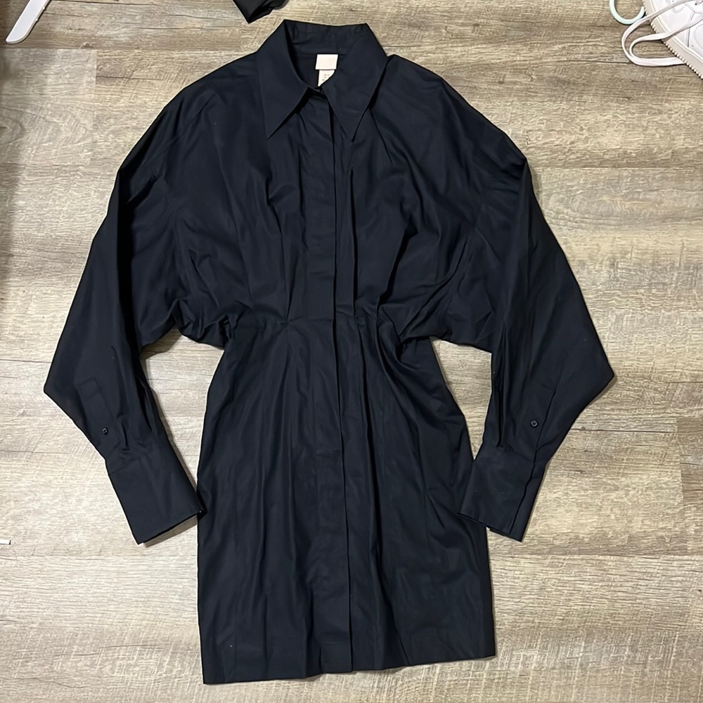 Button down shirt dress
